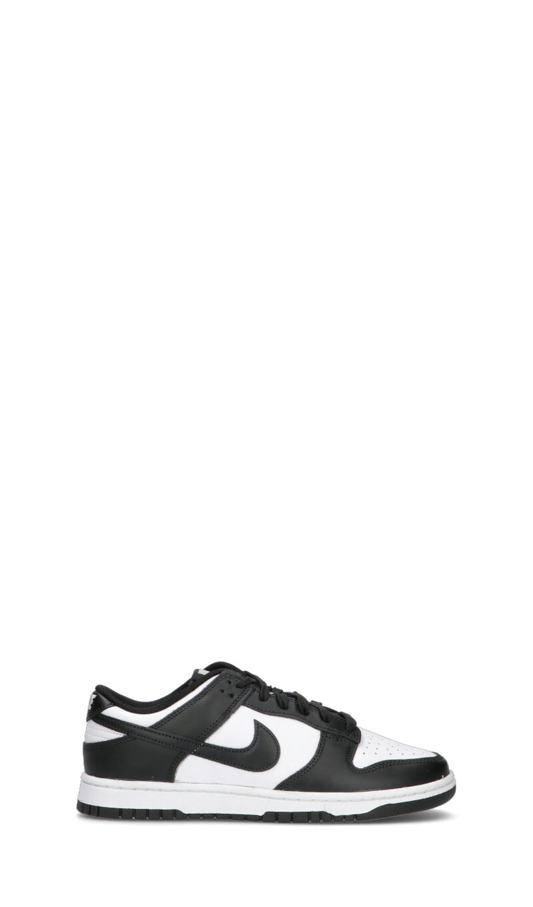 NIKE AIR FORCE 1 GS Sneaker uomo nera/bianca in pelle
