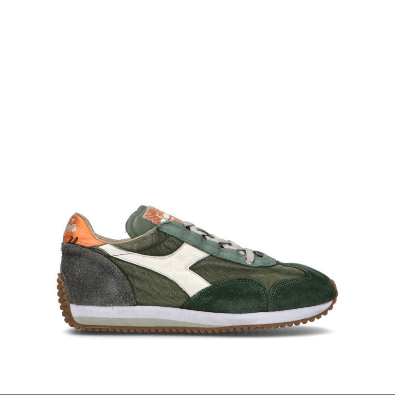 DIADORA HERITAGE Sneaker donna verde in suede