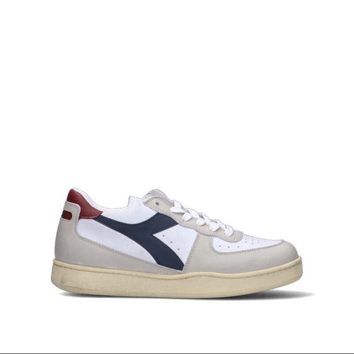 DIADORA HERITAGE Sneaker donna bianca/grigia in pelle