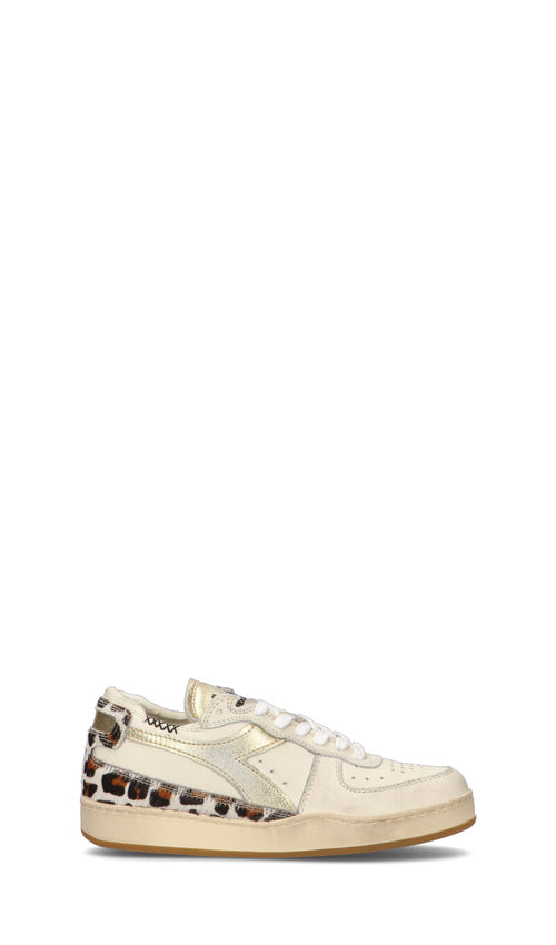 DIADORA HERITAGE Sneaker donna panna/leopardata in pelle