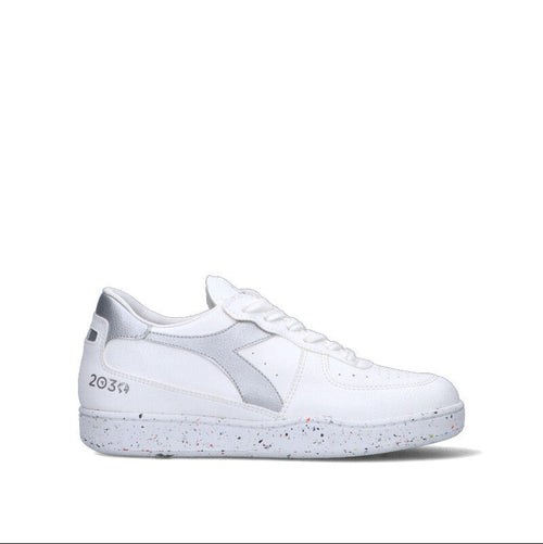 DIADORA HERITAGE - BASKET LOW 2030 Sneaker donna bianca in pelle