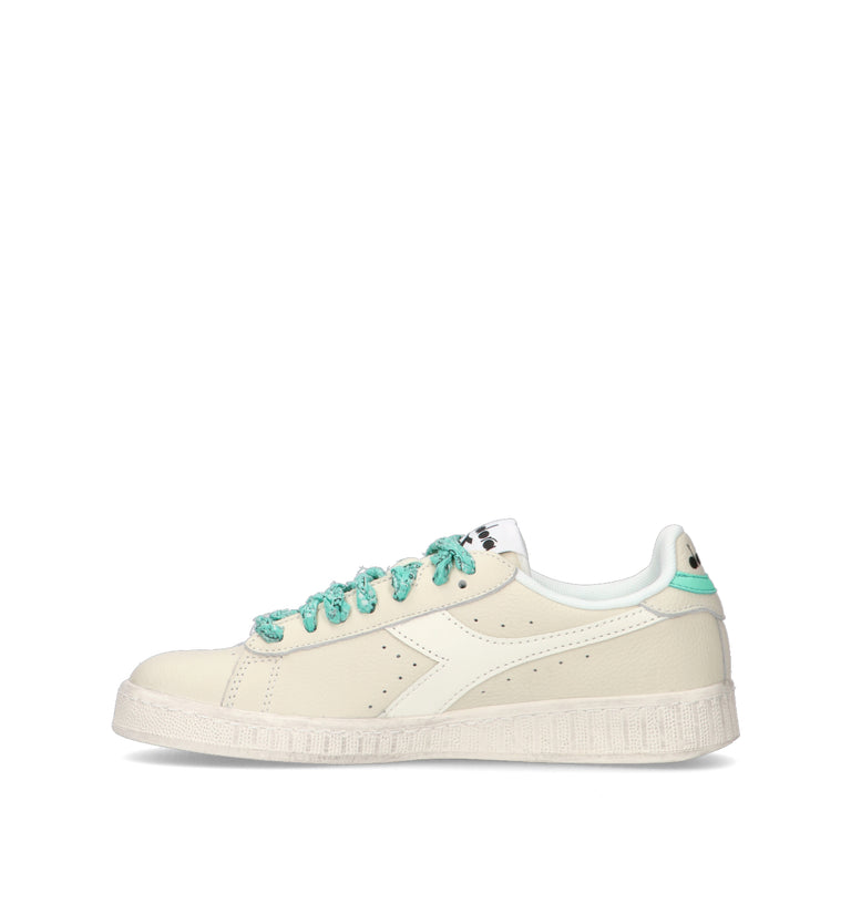 DIADORA GAME LOW WAXED PAISLEY WN Sneaker donna panna