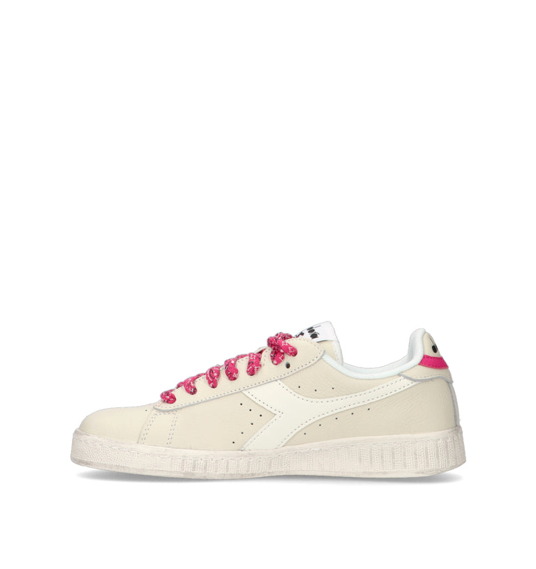 DIADORA GAME LOW WAXED PAISLEY WN Sneaker donna panna