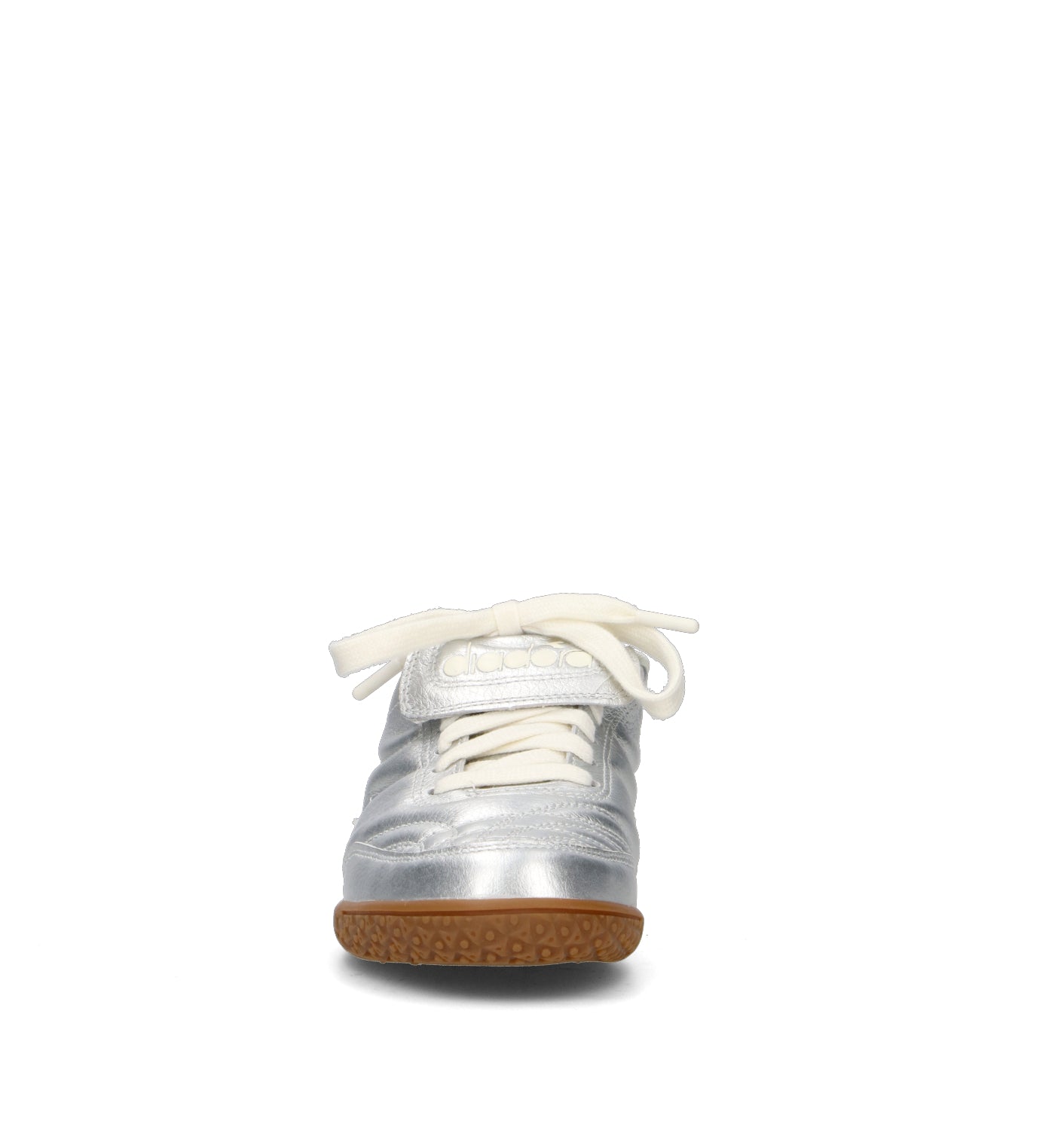 DIADORA GOLD INDOOR METALLIC Sneaker donna argento in pelle