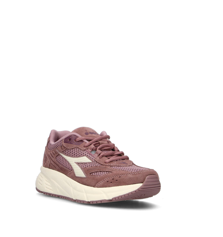 DIADORA MYZAR Sneaker donna viola in pelle scamosciata e tessuto