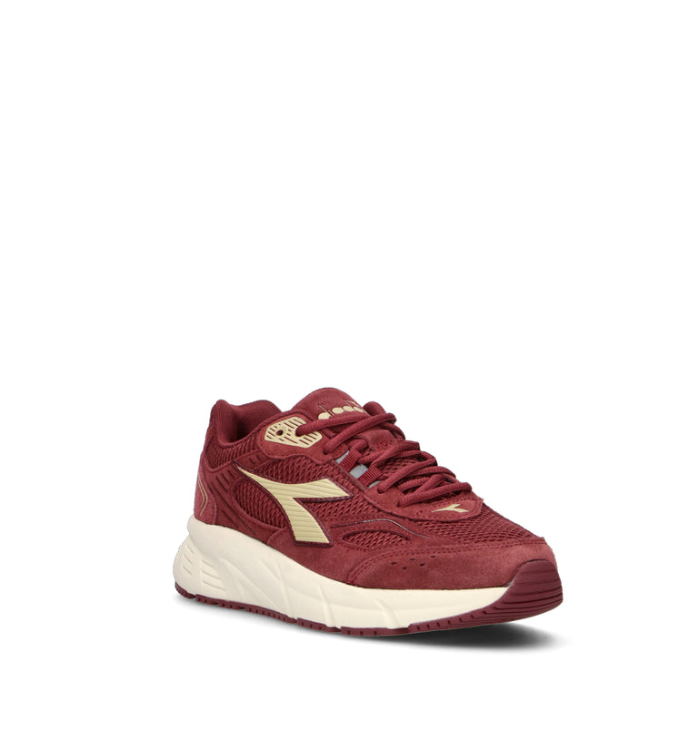 DIADORA MYZAR Sneaker donna bordeaux in pelle