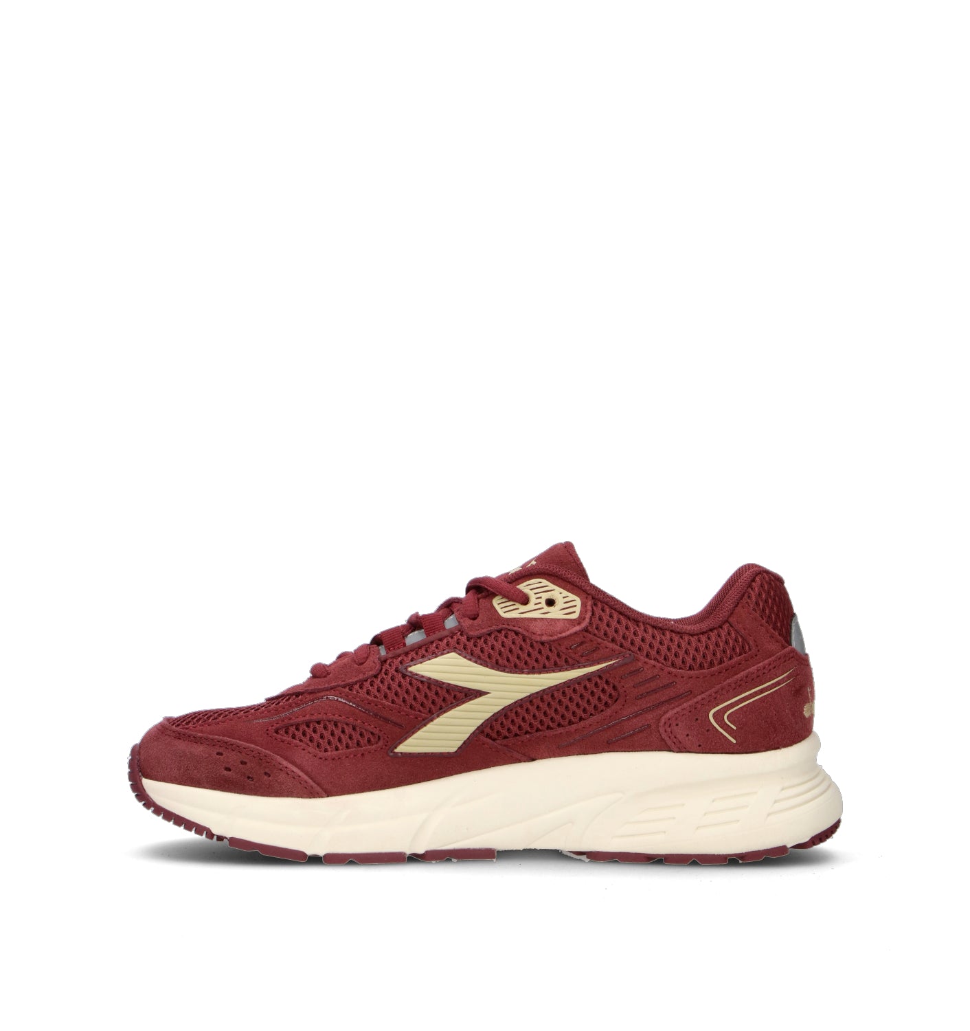 DIADORA MYZAR Sneaker donna bordeaux in pelle