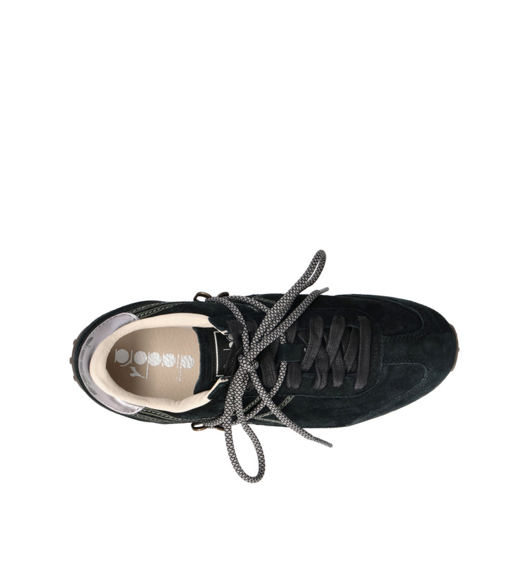 DIADORA RALLY FLOW WN Sneaker donna nera in pelle