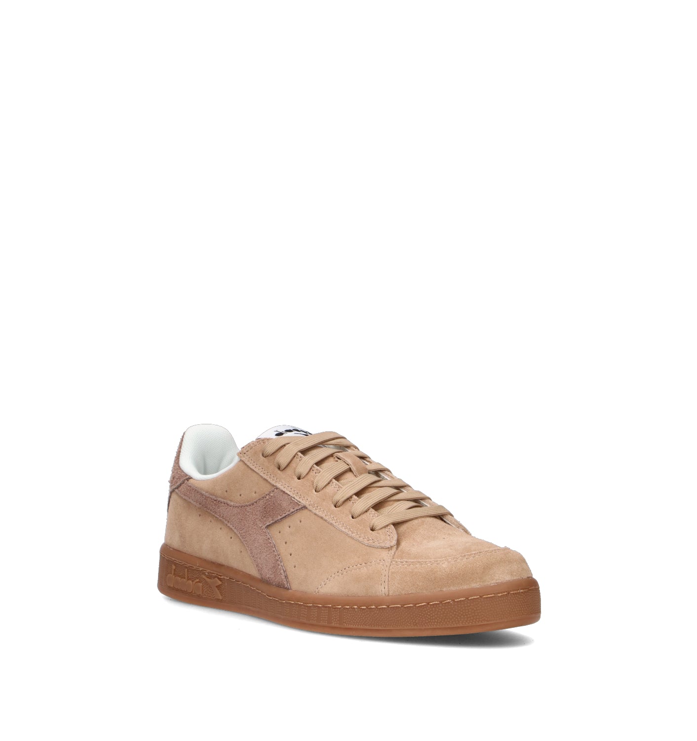 DIADORA GAME LOW SUEDE Sneaker donna marrone in pelle scamosciata
