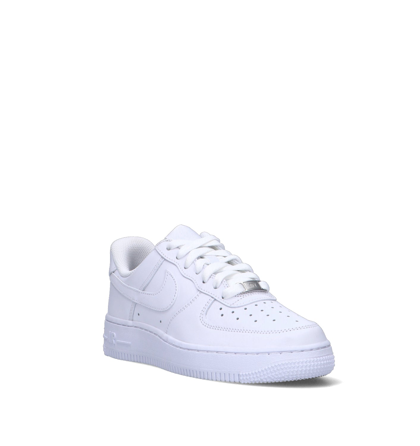NIKE AIR FORCE 1 '07 Sneaker donna bianca in pelle