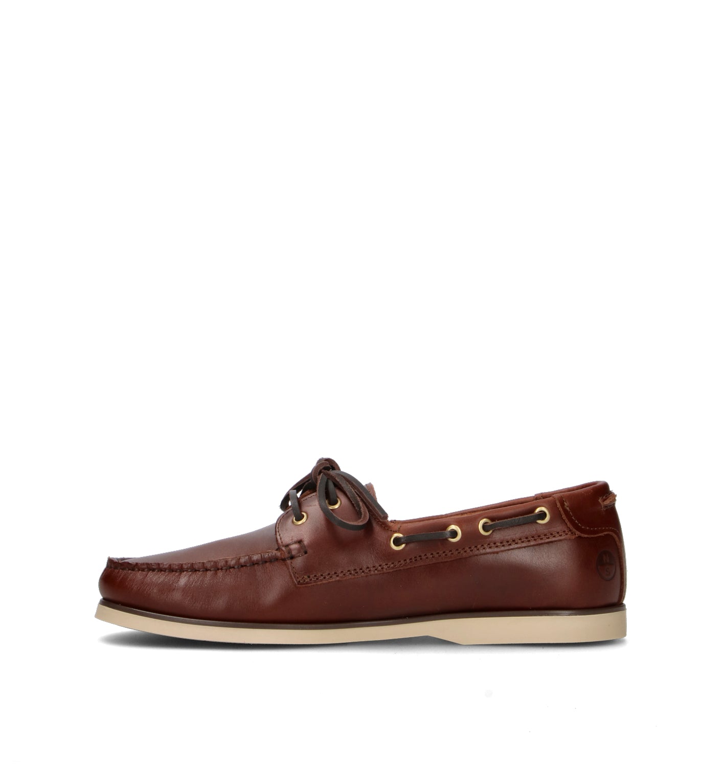 NORTH SAILS Scarpa barca uomo marrone in pelle