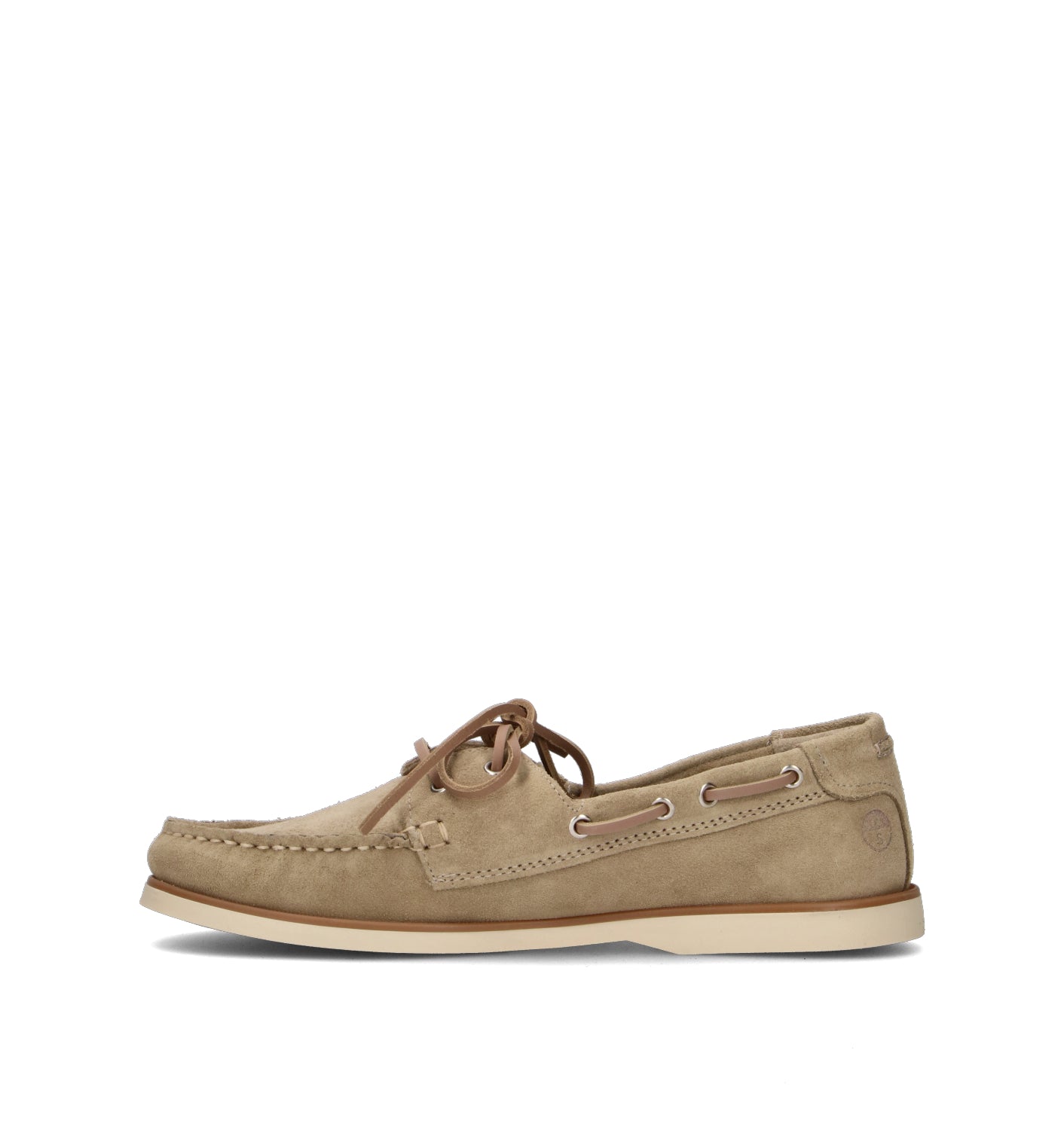 NORTH SAILS Scarpa barca uomo beige in suede