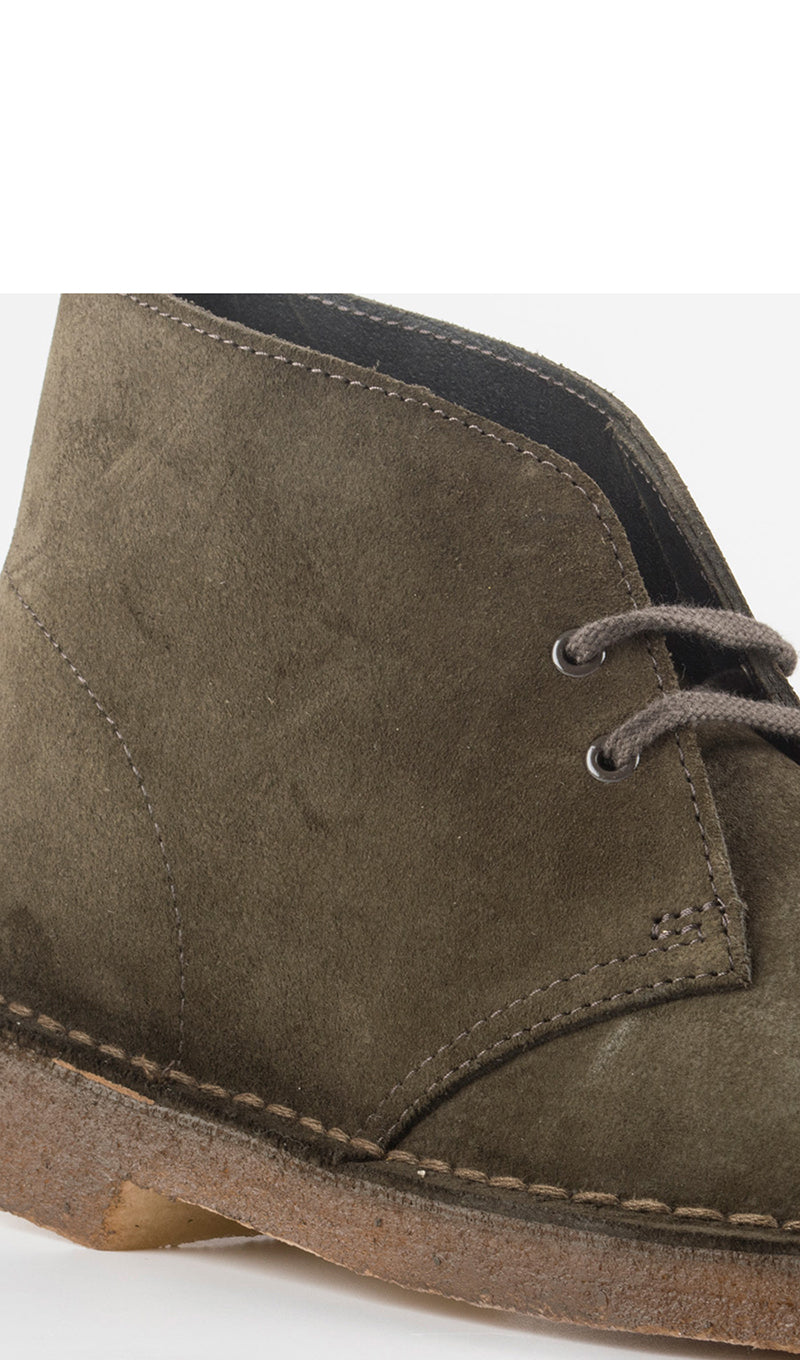 CLARKS DESERT BOOT Clark uomo verde