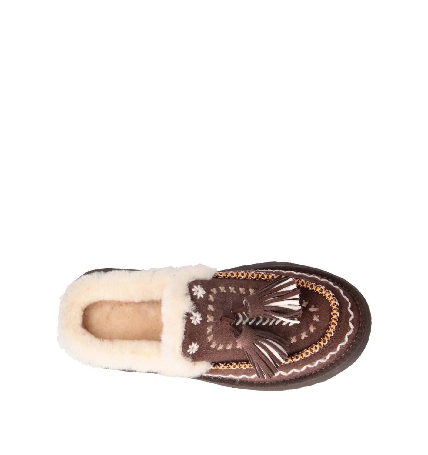 NANKU Sabot donna marrone in suede