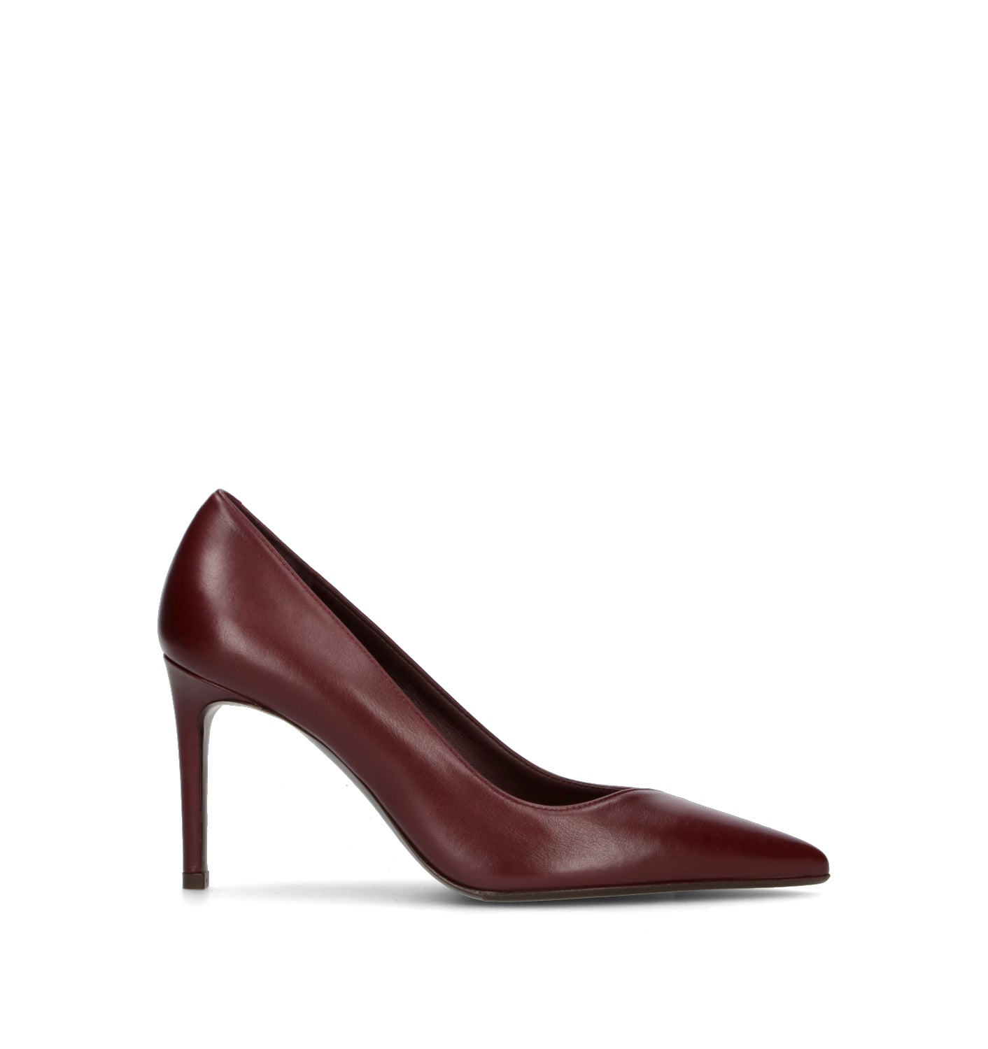 SERGIO LEVANTESI Décolleté donna bordeaux in pelle