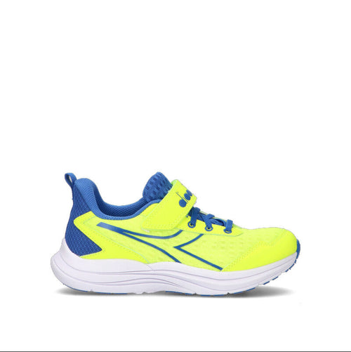 DIADORA SNIPE 2 JR Sneaker ragazzo gialla/blu