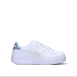 DIADORA GAME STEP METAL GS Sneaker ragazza bianca/azzurra