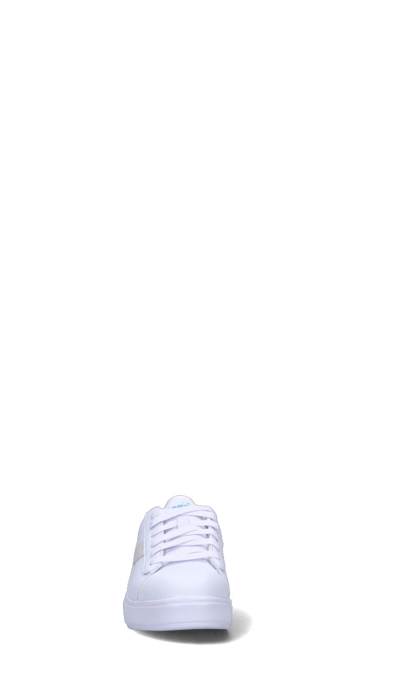 DIADORA GAME STEP METAL GS Sneaker ragazza bianca/azzurra