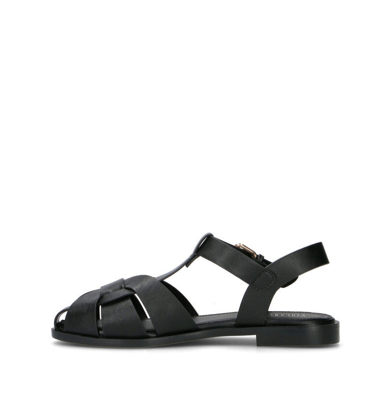 VIOLABLU' Sandalo donna nero