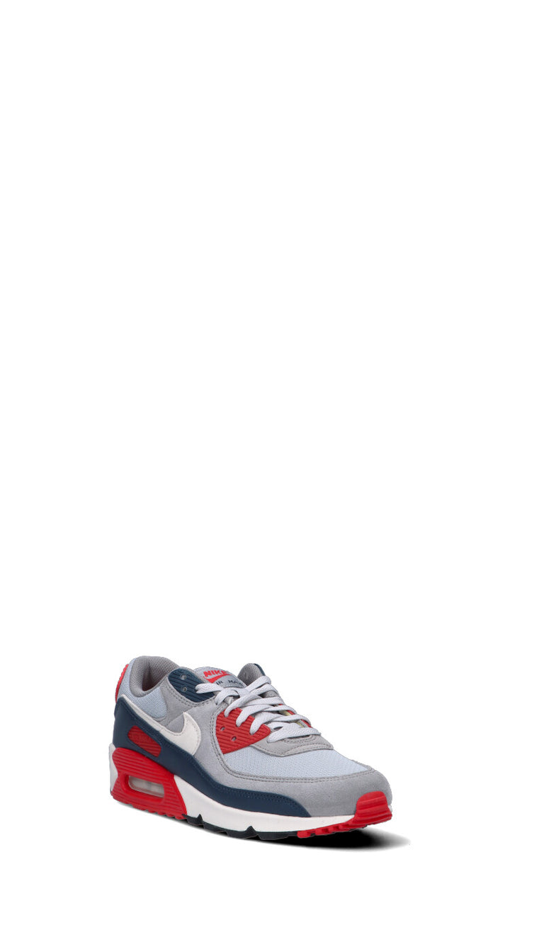 NIKE - AIR MAX 90 Sneaker uomo grigia/blu