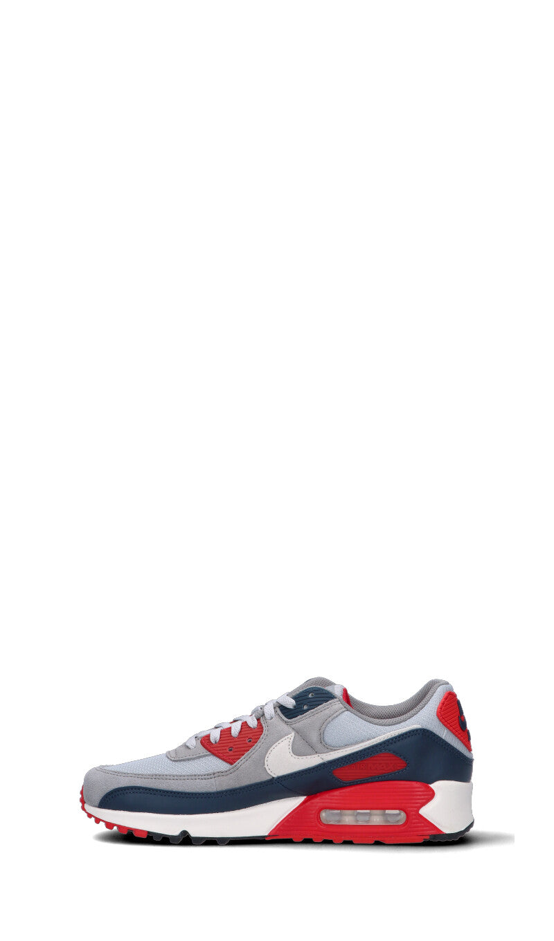 NIKE - AIR MAX 90 Sneaker uomo grigia/blu