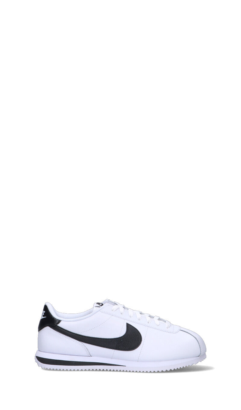 NIKE - CORTEZ Sneaker uomo bianca/nera in pelle