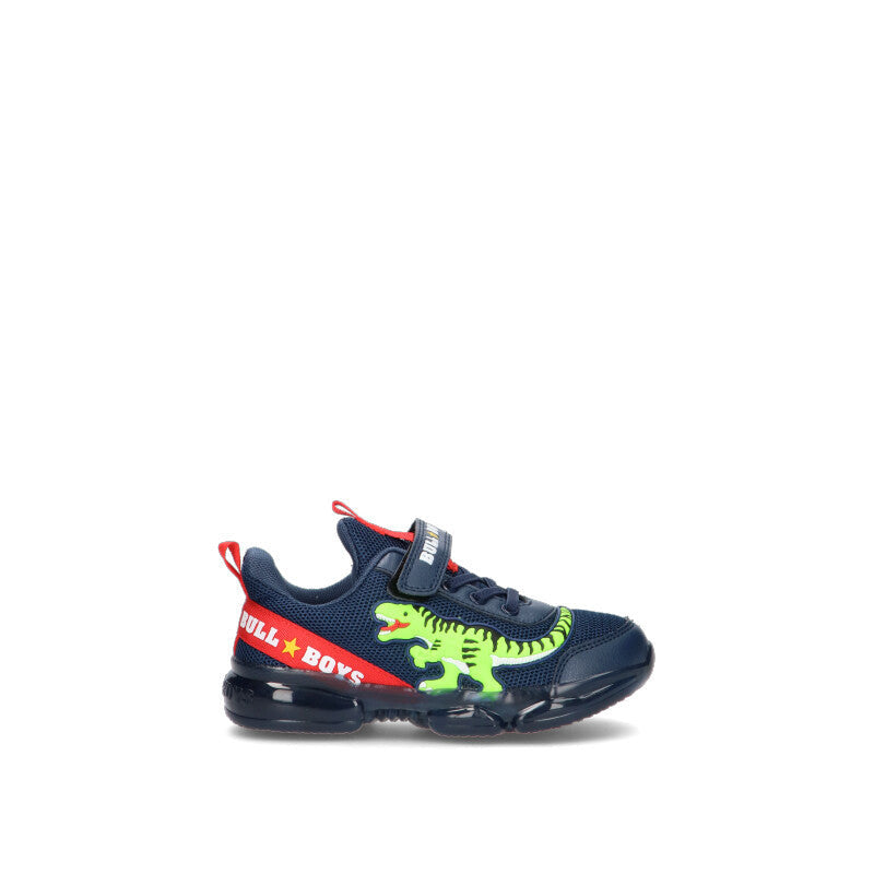 BULL BOYS Sneaker bimbo blu con luci