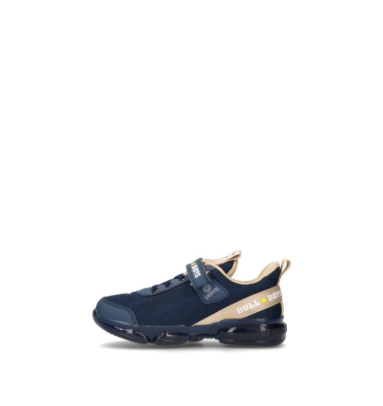 BULL BOYS Sneaker bimbo blu con luci