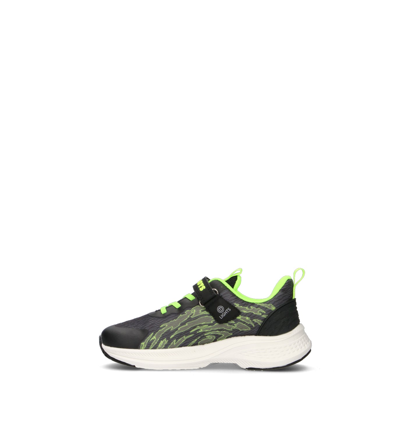 BULL BOYS Sneaker bimbo nera con luci
