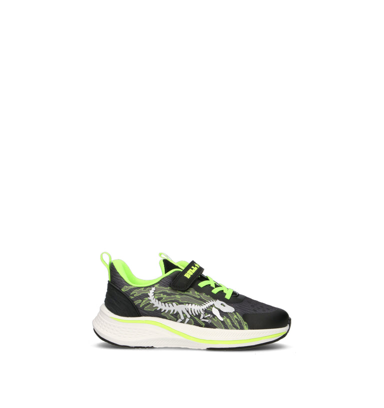 BULL BOYS Sneaker bimbo nera con luci