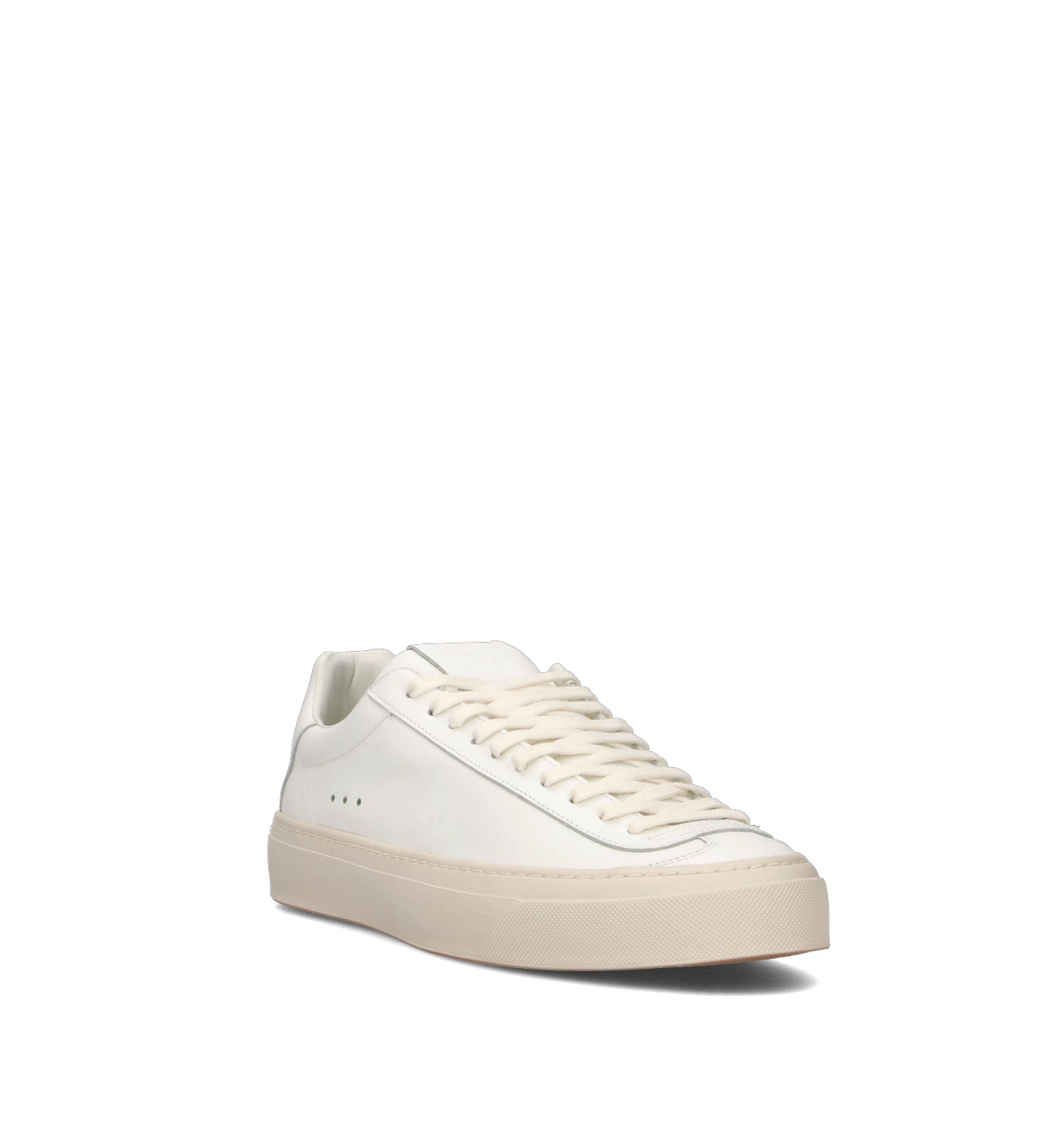 AQUA ALTA Sneaker uomo bianca in pelle