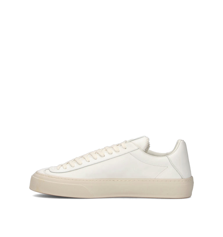 AQUA ALTA Sneaker uomo bianca in pelle