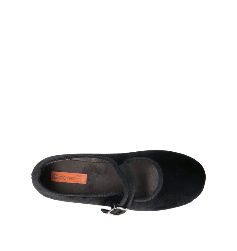 DOREA Pantofola donna nera