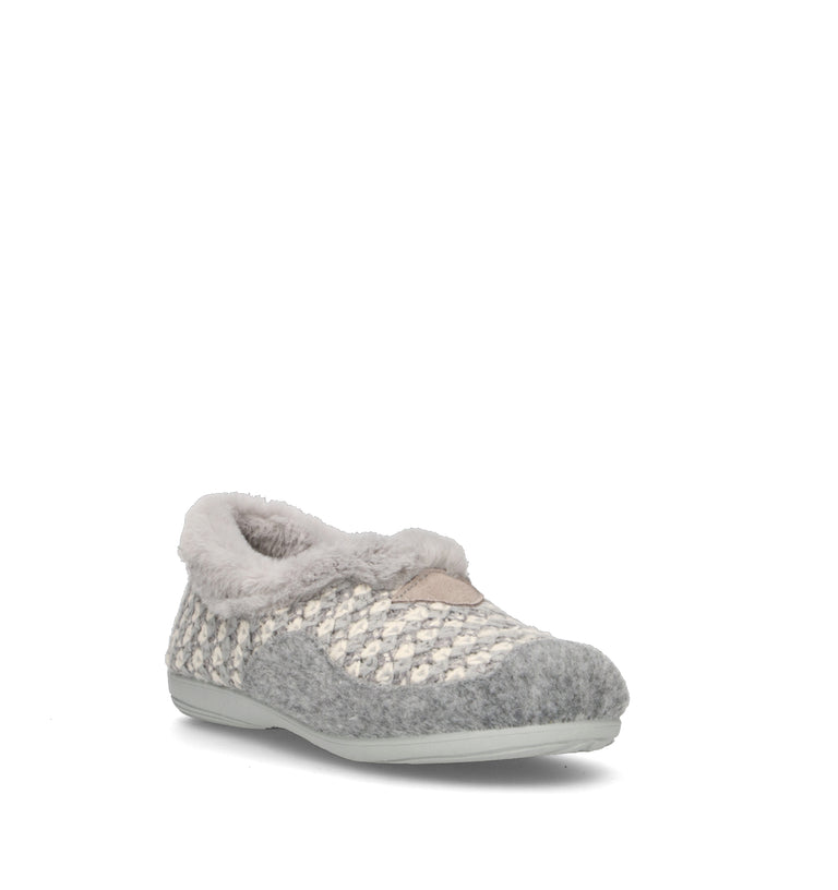 DOREA Pantofola donna grigia