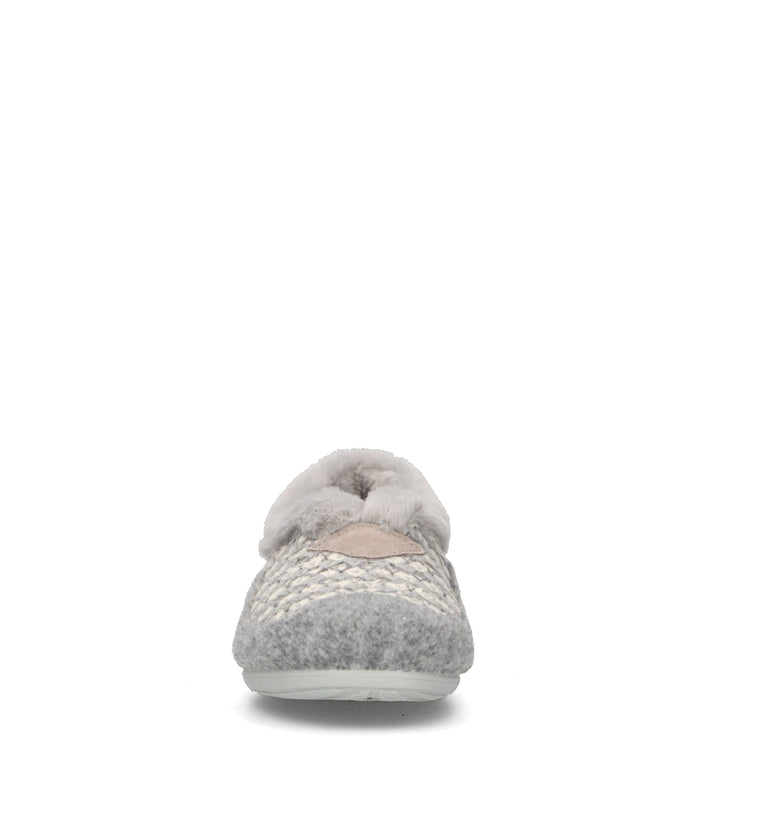 DOREA Pantofola donna grigia