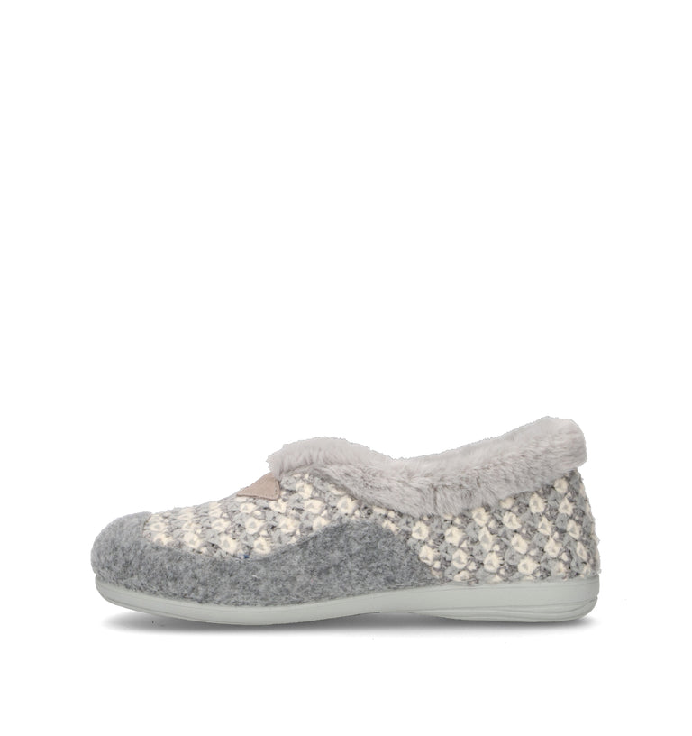 DOREA Pantofola donna grigia