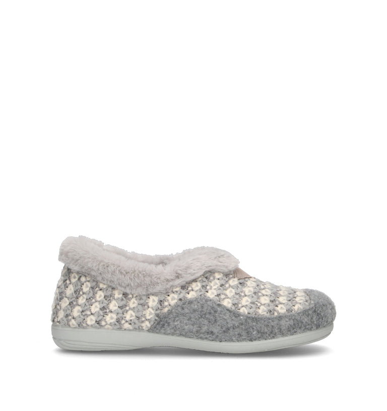 DOREA Pantofola donna grigia