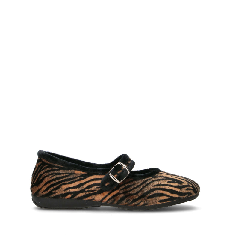 DOREA Pantofola donna zebrata