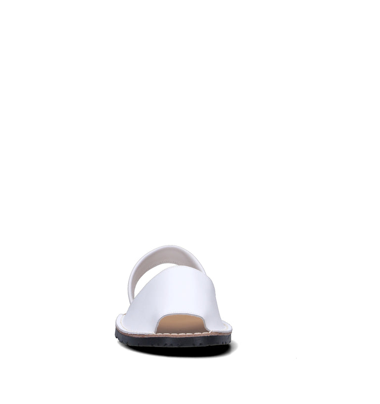 DOREA Sandalo donna bianco in pelle