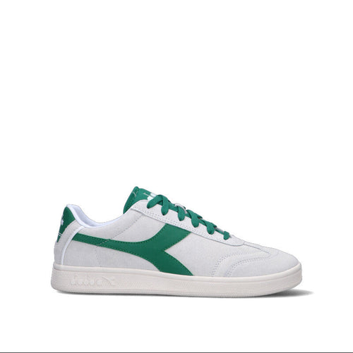 DIADORA - KICK Sneaker uomo bianca/verde in suede