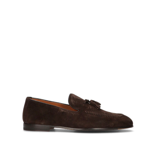 DOUCAL'S Mocassino uomo marrone in suede