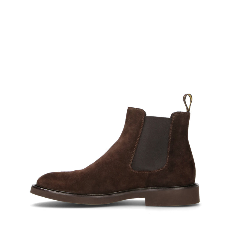 DOUCAL'S Beatles uomo marrone in suede