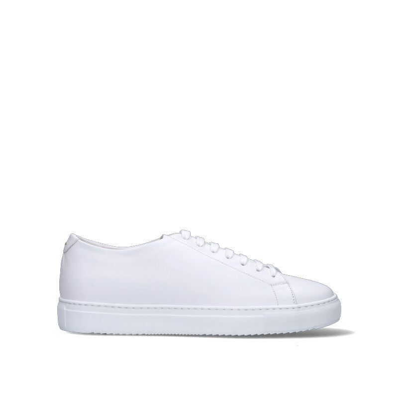 DOUCAL'S Sneaker uomo bianca in pelle
