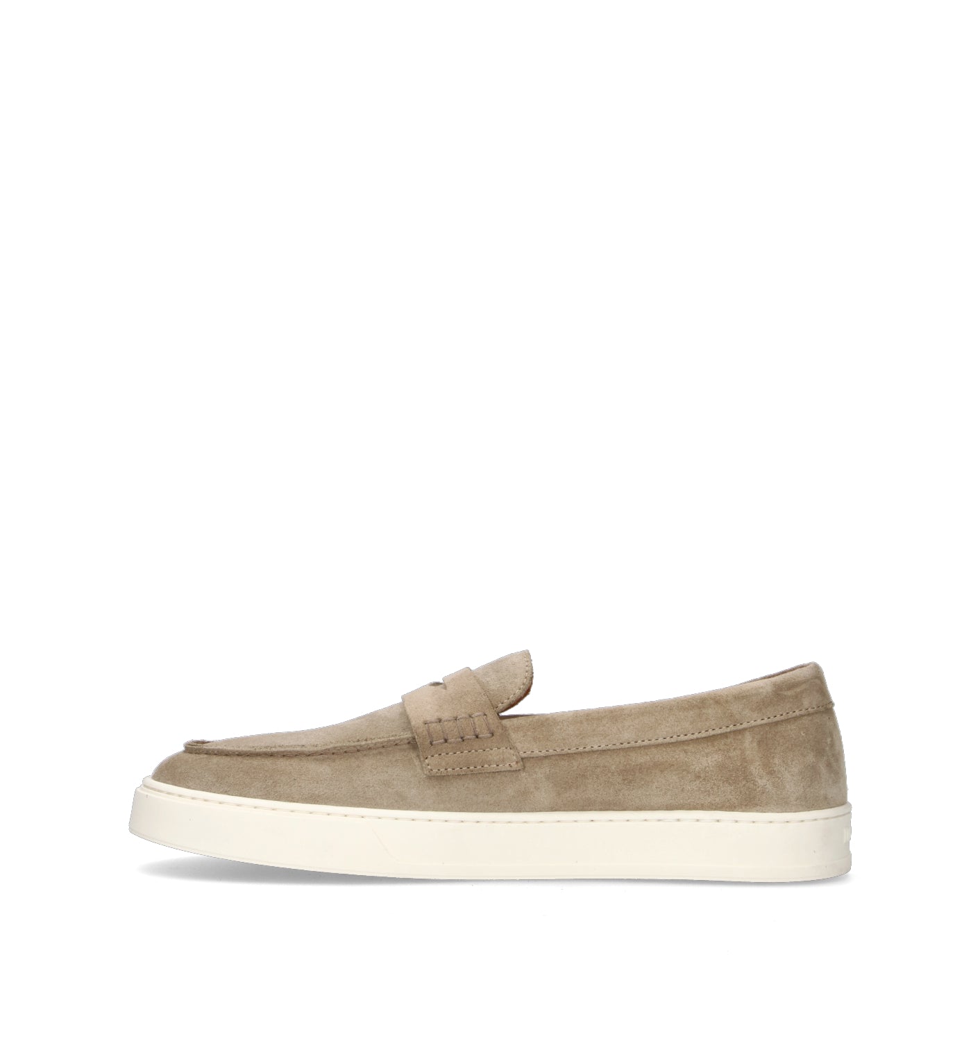 DOUCAL'S Mocassino uomo sabbia in suede