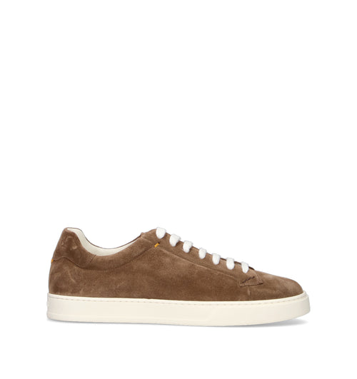DOUCAL'S Sneaker uomo marrone in suede