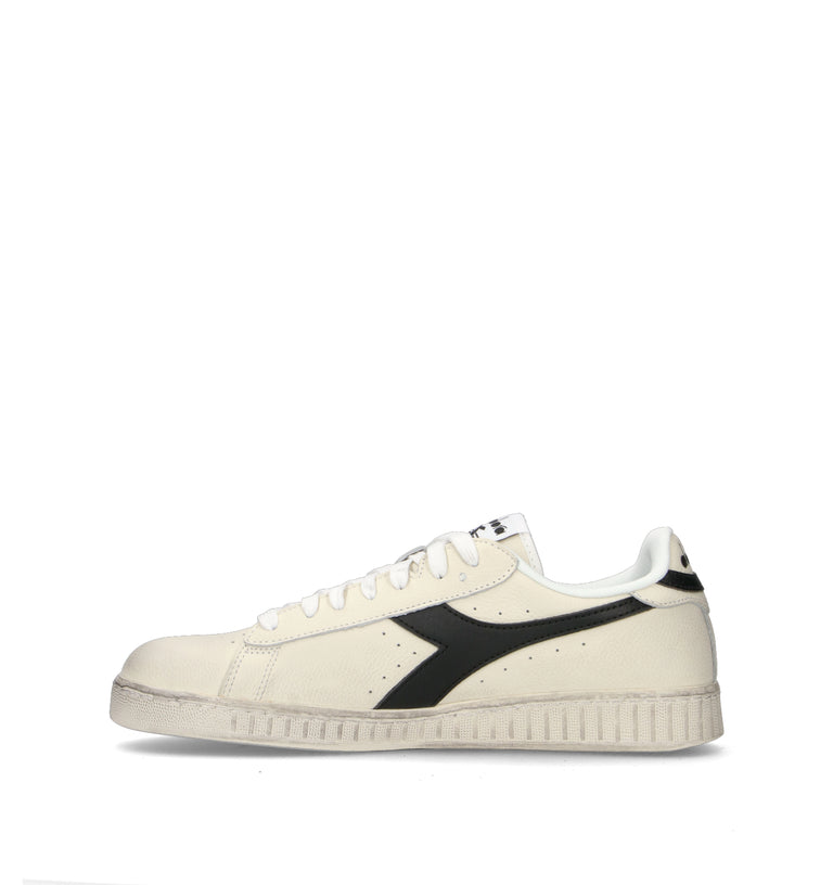 DIADORA GAME L LOW WAXED Sneaker uomo bianca in pelle