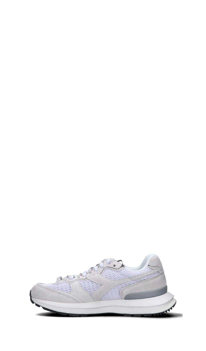 DIADORA - KMARO 42 SUEDE MESH WAX Sneaker uomo bianca in suede