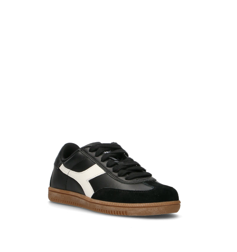 DIADORA TRAINER Sneaker uomo nera in pelle