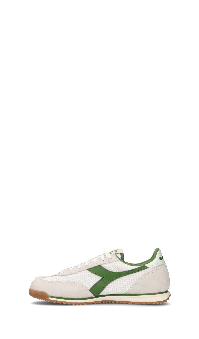 DIADORA CROSS Sneaker uomo bianca/verde in pelle