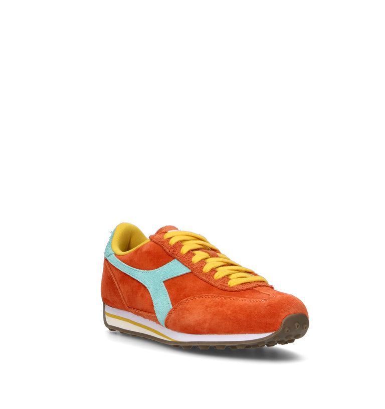 DIADORA RALLY S Sneaker uomo arancio in suede